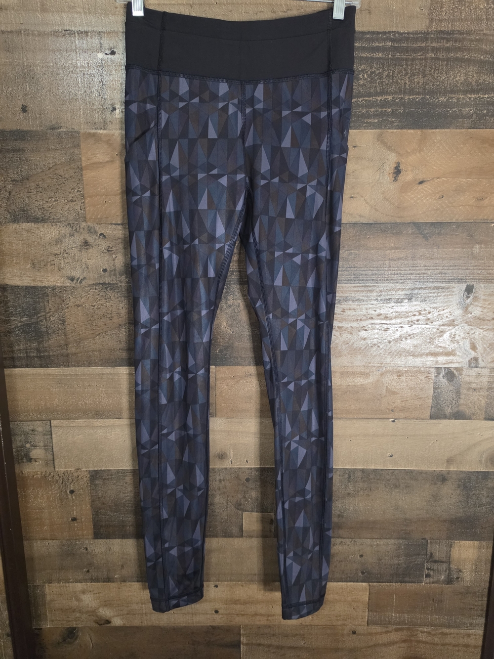lululemon athletica Geometric Print Leggings in Black & Navy